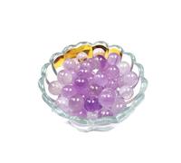 FQHIDMOMX Beautiful Amethyst Ball Crystal Quartz Home Office Decor (Color : 100g)
