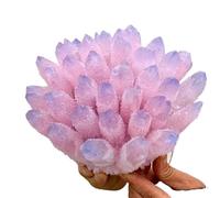 FQHIDMOMX Beautiful Blue Phantom Quartz Crystal Cluster Samples Ornaments (Size : 500-550g)