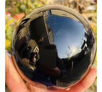 FQHIDMOMX Black Obsidian Sphere Large Crystal Ball Stone Ornaments (Size : 250g)