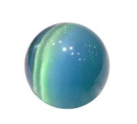 FQHIDMOMX Blue Cat Eye Crystal Ball Divination Stone Photography Decorative Ornaments (Size : 40mm)