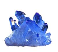 FQHIDMOMX Blue Crystals, Crystal Cluster Geode Stone High Gift Ornaments,600g