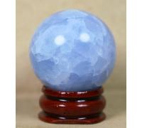 FQHIDMOMX Blue Lapis Lazuli Crystal Gemstone, Box, Beautiful, Ball Ornaments (Size : 90-100)