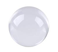 FQHIDMOMX Clear Crystal Ball Sphere with Stand,Large K9,Witchcraft and Magical Accessory for Gifts, Photography, Home Office Decor,13cm/5.1in