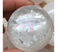 FQHIDMOMX Color Ice Stone Crystal Ball 40mm Ornaments