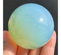 FQHIDMOMX Decorative Ornaments Opalite Hand Carved Ball Quartz Crystal Sphere