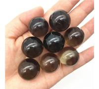 FQHIDMOMX Decorative Ornaments Quartz Ball Crystal Citrine Sphere Stone Minerals (Size : 1pc)