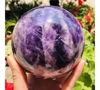 FQHIDMOMX Dream Amethyst Ball Polished Sphere Room Decor Crystal Crafts Stone Globe Souvenirs Ornaments (Size : 4cm)