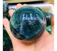 FQHIDMOMX Fluorite Quartz Crystal Ball Home Decoration Cut Polishing 1pc Ornaments (Size : 5-6cm)