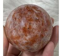 FQHIDMOMX Golden Sun Stone Crystal Quartz Ball Home Decoration Gift Ornaments (Size : 60-65mm)