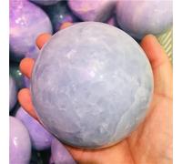 FQHIDMOMX kyanite Quartz Crystal Ball Home Decoration Stone Cutting and polishing 1pc Ornaments (Size : 4-4.5cm)