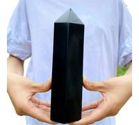 FQHIDMOMX Obelisk Quartz Wand Crystal Column (Size : 1000g)