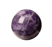 FQHIDMOMX Purple Crystal Ball Ornaments Amethyst Home Living Room Porch Study Bedroom Raw Stone,35mm