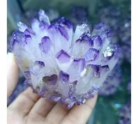 FQHIDMOMX Purple Ghost Crystal Cluster Ornament Ornaments (Size : 600-650g)