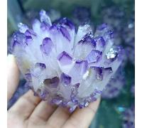 FQHIDMOMX Purple Phantom Crystal Cluster Ornament (Size : 600-650g)