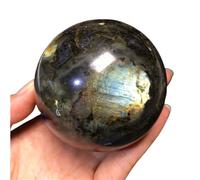 FQHIDMOMX Quartz Labradorite Crystal Ball Divnation Sphere Feng Shui Display Ornaments,3~3.5cm