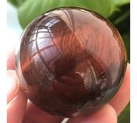 FQHIDMOMX Red Tiger Eye Crystal Ball Stones 20mm Quartz Home Decor Ornaments