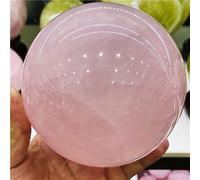 FQHIDMOMX Rose Quartz Crystal Ball Home Decoration and Festive Party Embellishments Stones Ornaments (Size : About 60mm)