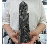 FQHIDMOMX Sphalerite Wand Quartz Crystal Column Home Office Decoration Decor(Size:1-1.3kg)