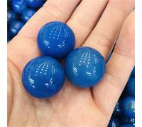 FQHIDMOMX Stone Blue Agate Ball Crystal Home Decoration(4pc)