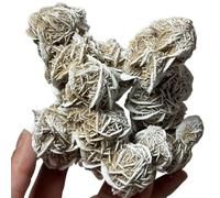 FQHIDMOMX Stone Desert Rose Cluster, Quartz Crystal, MineralStone(Size:210-300g)