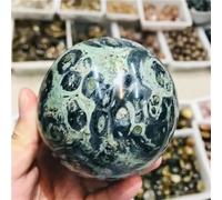 FQHIDMOMX Stone Malachite Crystal Ball for Home Decoration Gift(5-6cm)