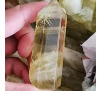 FQHIDMOMX Stone Topaz Tea Crystal Obelisk Quartz Column Column(Size:10PCS)