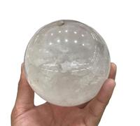 FQHIDMOMX Stone White Crystal Ball Heals