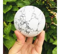 FQHIDMOMX White Aura Quartz Crystals Crystal Ball Stone Ornaments (Size : 400g)
