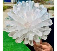 FQHIDMOMX White Quartz Crystal Cluster Home Decor(600-700g)