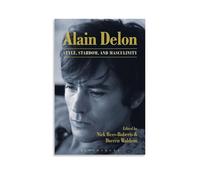 FQHTCUXPC Póster de Alain Delon sobre lienzo, pintura al óleo, para colgar en el hogar, bar, decoración de pared interior, póster sin marco, 60 x 90 cm