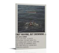 FQHTCUXPC Póster de Loyle Carner con texto en inglés "Not Waving But Drowning" (50 x 75 cm)