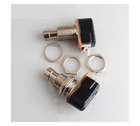 FQJYXWEWL Piezas de Repuesto microinterruptor 1 Pieza SPST momentáneo botón pulsador de Tacto Suave Interruptor de Pedal de pie Interruptor de Guitarra eléctrica Apagado-Encendido momentáneo