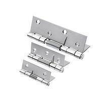 FQJYXWEWL Self Closing Spring Door Hinge Stainless Steel Hardware 2Pcs(2inch)