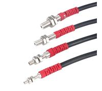 FQJYXWEWL Sensor fotoeléctrico pequeño de reflexión difusa M03 04 05, 10-30 V CC, NPN, PNP, Punto Visible, Interruptor óptico Miniatura de 2 mm.(M4 80mm PNP NO)