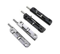 FQJYXWEWL Spring-Loaded Detachable Hinge Stainless Steel Or Zinc Alloy Door Bolt Left and Right 1Pcs(Nickeling-L)