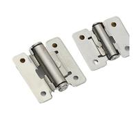 FQJYXWEWL Torque Damping Industrial Conceal 90 Degree No-Drilling Hole Cupboard Door Hinges Soft Close 2Pcs(HFK01-40-0.7N.m)