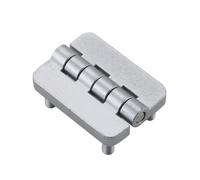 FQJYXWEWL Zinc Alloy Thickened with Screw Embedded and External Fastening Equipment Hinge Industrial Bearing 54x40 1Pcs(Matte Finish)