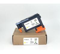 FQkBEX Cabezal de impresión de Repuesto Compatible con Cabezal de impresión 761 CH645A CH646A CH647A CH648A para Designjet T7100 T7200(HP761 Y)