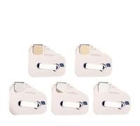 FQkBEX Casete de Cinta Compatible con Impresora PUTY PT-1010 5 PCS PT-10BK