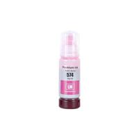 FQkBEX Tinta de Repuesto de Botella a Base de Agua a Granel de Color Compatible T574 T5741 T574120-AL para Impresora L8050 L18050(1PC Light Magenta)