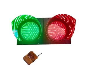 FQMYLTYN Semáforo LED Industrial de 200 mm (8 Pulgadas) con Control Remoto, Lámpara de Pared Roja/Verde de 2 Colores, Controlador de Semáforo/Secuenciador (Size : 220V)