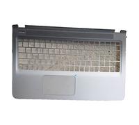fqparts Carcasa Superior para computadora portátil C Shell & Panel táctil para HP Pavilion 15-AB 15-ab000 (Touch) 15-ab100 (Touch) 15-ab200 (Touch) 15-ab500 (Touch) Gris