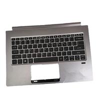 fqparts Carcasa Superior para computadora portátil C Shell & Teclado para Acer For Swift SF314-55 SF314-55G Plata Edición en inglés de EE. UU.