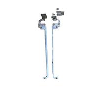 fqparts Ordenador Portátil Pantalla LCD Bisagras Eje para For Lenovo For ideapad S500 Plata