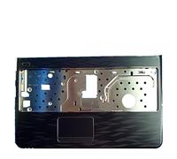 fqparts Replacement Carcasa Superior para computadora portátil C Shell & Panel táctil para For DELL For Inspiron M501R Negro