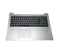 fqparts Replacement Carcasa Superior para computadora portátil C Shell & Panel táctil & Teclado para For Lenovo ideapad 320S-15ABR 320S-15AST 320S-15IKB 320S-15ISK Plata Edición en inglés de EE. UU.