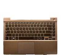 fqparts Replacement Carcasa Superior para computadora portátil C Shell & Panel táctil & Teclado para For Samsung NP700Z4A NP700Z4B NP700Z4C Oro Edición en inglés de EE. UU.