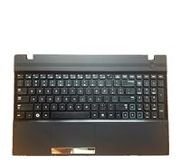 fqparts Replacement Carcasa Superior para computadora portátil C Shell & Panel táctil & Teclado para For Samsung NP300V3A Negro Edición en inglés de EE. UU.