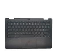 fqparts Replacement Carcasa Superior para computadora portátil C Shell & Panel táctil & Teclado para For ASUS For Chromebook Flip C213NA Negro Edición en inglés de EE. UU.