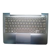 fqparts Replacement Carcasa Superior para computadora portátil C Shell & Panel táctil & Teclado para For Samsung NP532U3C NP532U3X Plata Edición en inglés de EE. UU.
